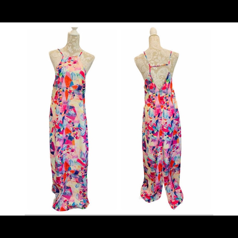 Nasty Gal Geometric Maxi Dress